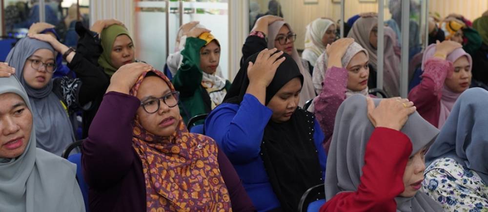 CERAMAH AGAMA: "BERSUCI BUKAN SEKADAR AIR, TAPI JUGA JIWA"