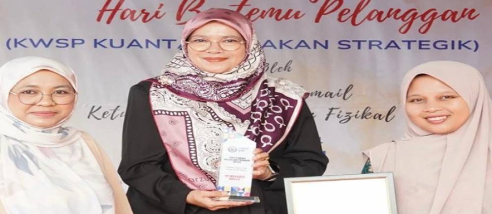 MAJIKAN TERBAIK PERINGKAT DAERAH KUANTAN BAGI TAHUN 2024 OLEH KWSP KUANTAN