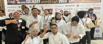 KEJAYAAN BERGANDA KONTINJEN KYP ADVANCED SKILLS DI MALAYSIA CULINARY WORLDCUP 2023