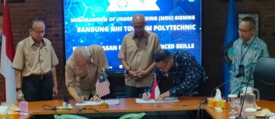 KUNJUNGAN RASMI DAN PERJANJIAN MEMORANDUM PERSEFAHAMAN ANTARA POLITEKNIK PARIWISATA NATIONAL HOTEL INSTITUTE (NHI) BANDUNG, INDONESIA &amp; KOLEJ YAYASAN PAHANG ADVANCED SKILLS